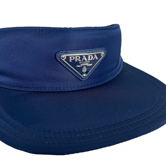 Prada Re-Nylon Visor Hat - Picture 5 of 8
